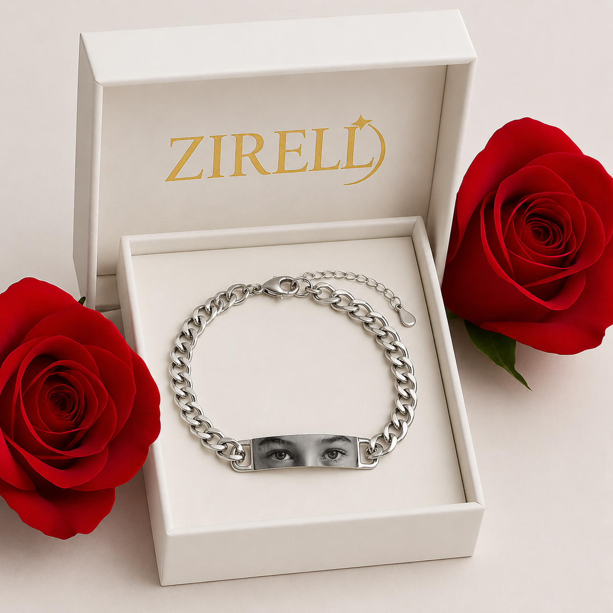 "Tu mirada" pulsera personalizada + box de regalo