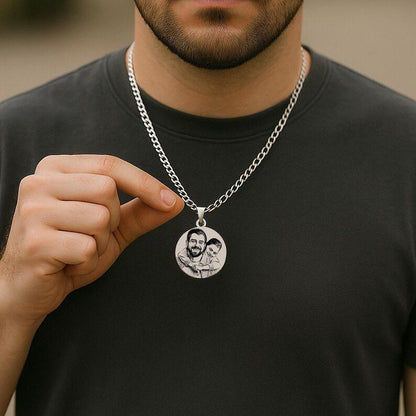 "Conexión Infinita" Collar circular personalizado + box de regalo