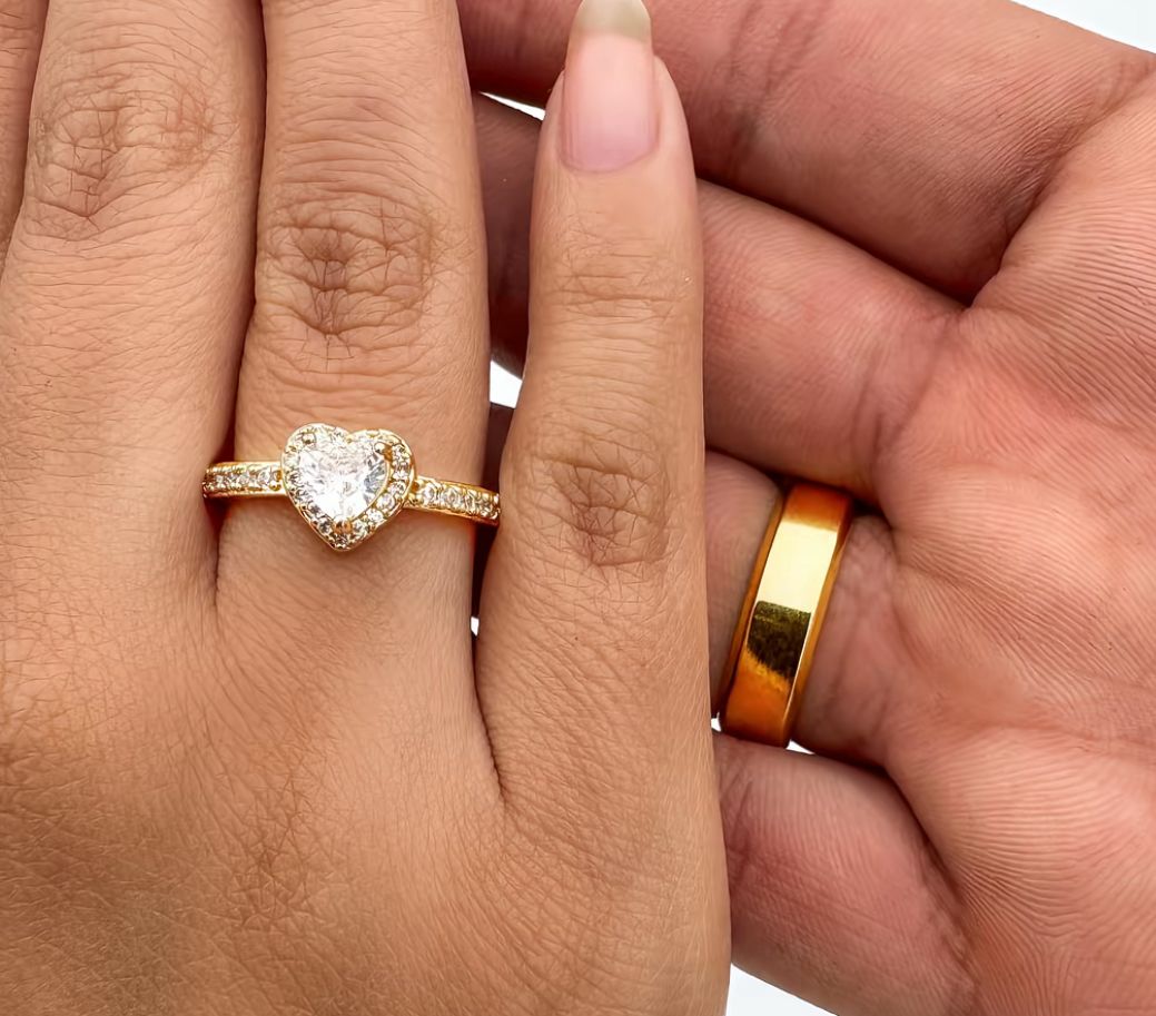 Anillos de Promesa Eterna + Box de regalo