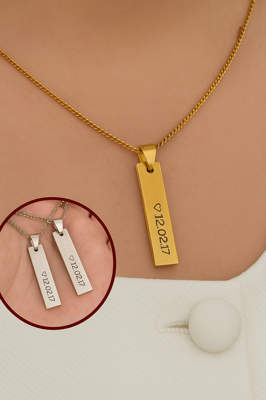 "Vínculo Infinito"  Collar personalizado + box de regalo